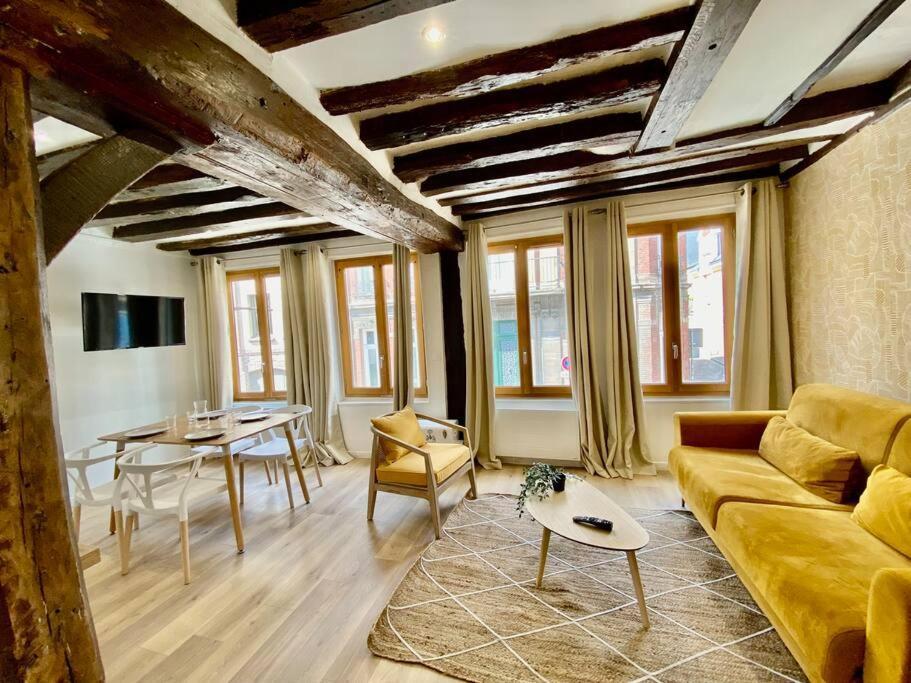 Ferienwohnung Le Mimosa Rouen Exterior foto